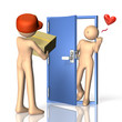 Everyone is happy if mail order products to arrive