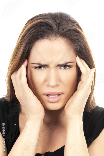 Photo: headache portrait headache portrait