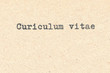 Curiculum vitae