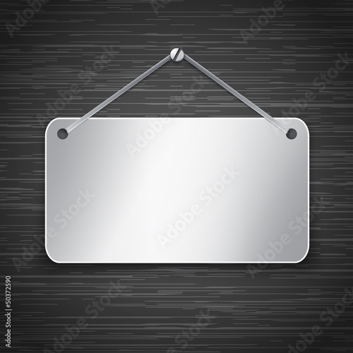 Vector: Metallic tablet Metallic tablet