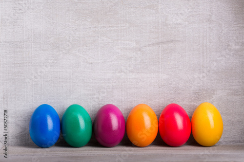 Photo: bunte ostereier bunte ostereier