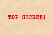 Top Secret!