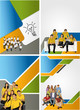 Colorful Template For Advertis...