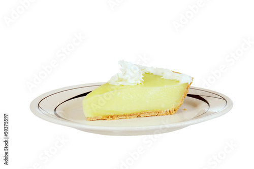 Photo: slice of key lime pie slice of key lime pie