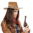 Beautiful cowgirl
