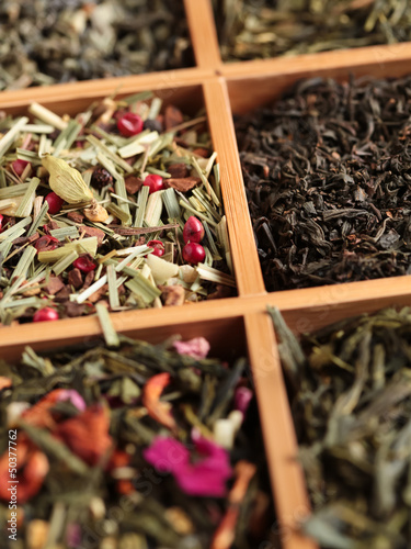 Photo: Arrangement of tea Arrangement of tea