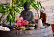 Fernöstliche Dekoration mit Buddha