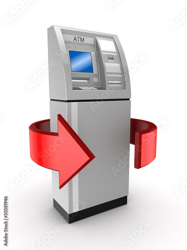 Illustration: Money turnover concept. Money turnover concept.
