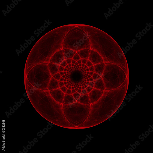Illustration: 3d rendered abstract composition. 3d rendered abstract composition.