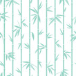 Seamless Pattern Blue Bamboo