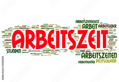 Illustration: Arbeitszeit Arbeitszeit