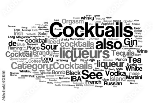 Illustration: Cocktails concepts Cocktails concepts