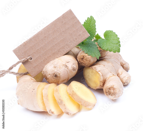 Photo: Ginger and label Ginger and label