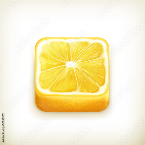 Vector: Lemon app icon Lemon app icon