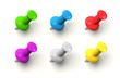 Coloured Drawing Pins