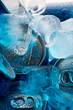 Melting ice cubes
