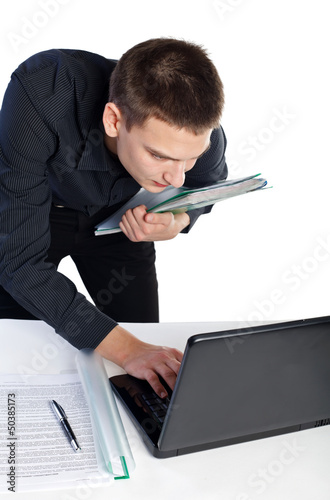 Photo: Work at the office Work at the office