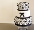 Tarta de boda decorada con fondant