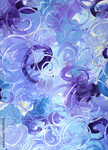 Illustration: malerei textur spiralen malerei textur spiralen