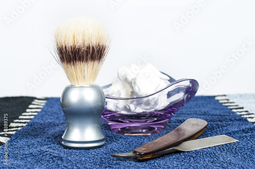 Photo: Man`s shave accessories Man`s shave accessories