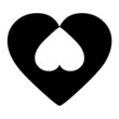Abstract heart design