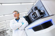 Renowned scientist/doctor in a research center/hospital