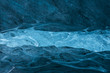 Ice cave crevass