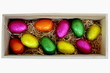 Easter Eggs in Wood Box 1