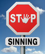 stop sinning