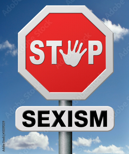 Illustration: stop sexism stop sexism