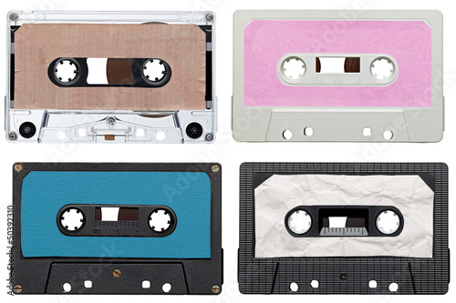 Photo: music audio tape vintage music audio tape vintage