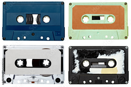 Photo: music audio tape vintage music audio tape vintage