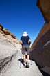 Hike in canyon
