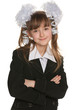 Portrait of a school girl