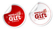 Vektor: Special Gift Stickers Special Gift Stickers