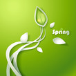 Abstract paper plants