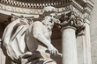 Ocean statue detail at Fontana di Trevi