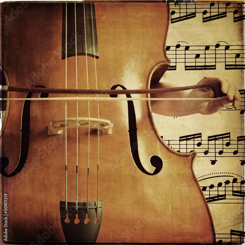 Photo: Doublebass retro Doublebass retro
