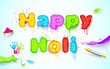 Vecteur : Happy Holi Happy Holi