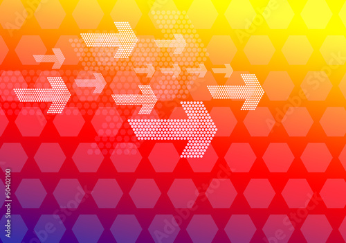 Illustration: graphic arrows cover graphic arrows cover