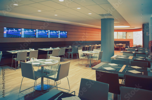 Photo: interior of restaurant interior of restaurant