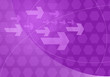 purple graphic arrows