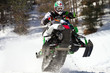 impennata con motoslitta