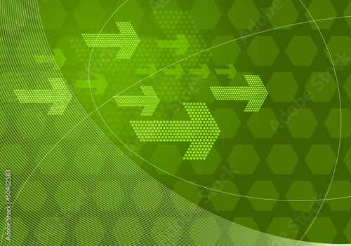 Illustration: green graphic arrows backdrop green graphic arrows backdrop