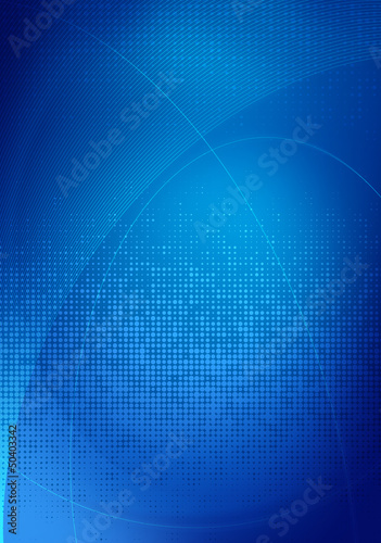 Illustration: blue digital graphics blue digital graphics