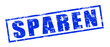 Stempel "sparen"