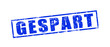 Stempel "gespart"