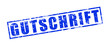 Stempel Gutschrift