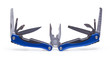 Taschenmesser, Multitool auf weiß