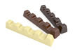 Illustration: Types of chocolate bars Types of chocolate bars